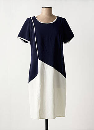 Rochie midi albastru FRANCE RIVOIRE femeie