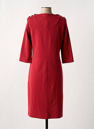Rochie midi mâneci 3/4 mâneci 3/4 roșu RABE femeie