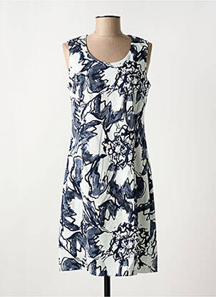 Rochie midi alb FRANCE RIVOIRE femeie