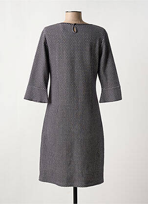 Rochie midi mâneci 3/4 mâneci 3/4 gri OLSEN femeie