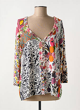 Pulover alb JEI'S BY LETIZIA DENARO femeie