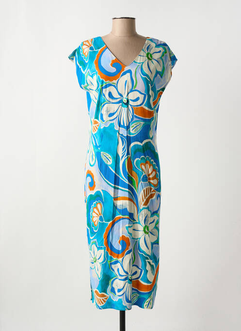 Rochie midi albastru GREGORY PAT femeie