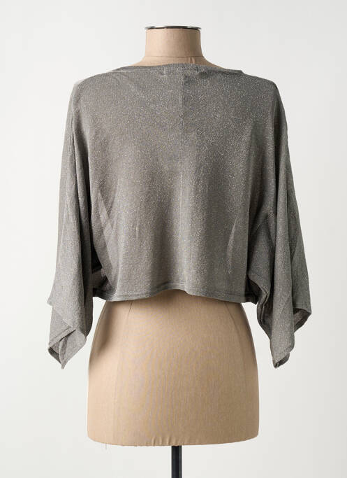 Vestă cu mâneci lungi gri DANEVA femeie