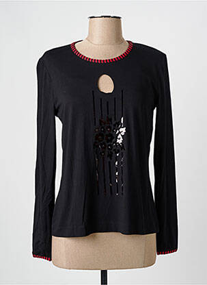 Top negru FILIPINE LAHOYA femeie