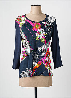 Top albastru FRANK WALDER femeie