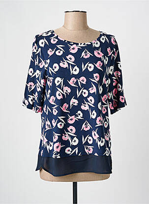 Top albastru FRANK WALDER femeie