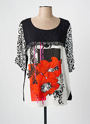 Top negru PAUSE CAFE femeie