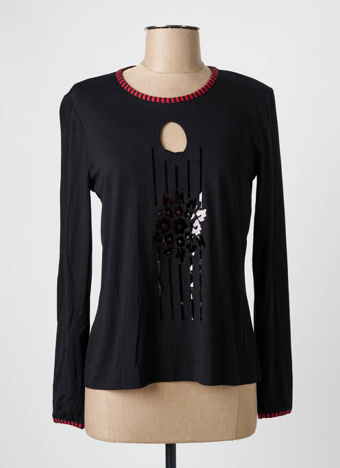 Top negru FILIPINE LAHOYA femeie