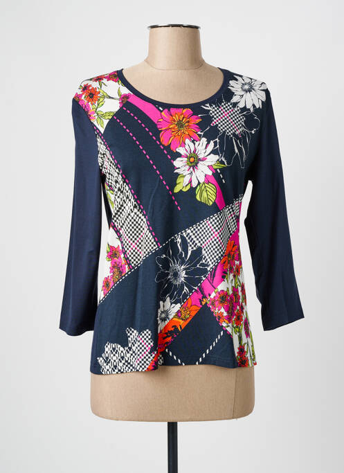 Top albastru FRANK WALDER femeie