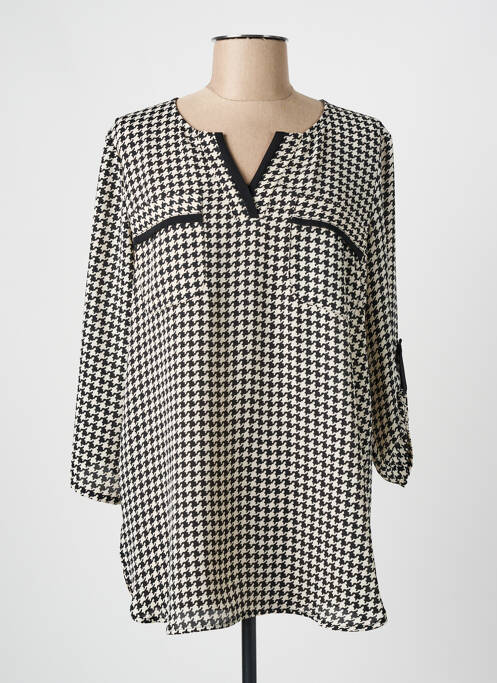 Tunică mâneci lungi negru GRIFFON femeie