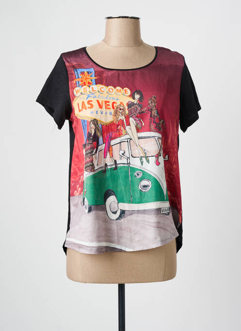 Top negru VIRIATO femeie