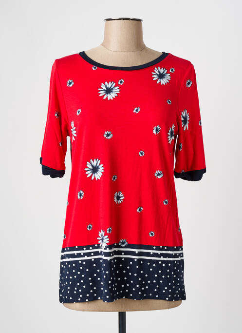 Tunică mâneci scurte roșu HAJO femeie