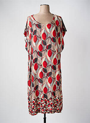 Rochie midi roșu GRIFFON femeie