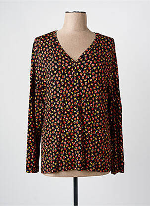 Tricou mâneci lungi mâneci lungi negru GRIFFON femeie