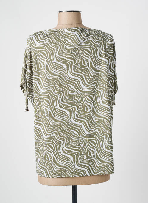 Tricou verde MARBLE femeie