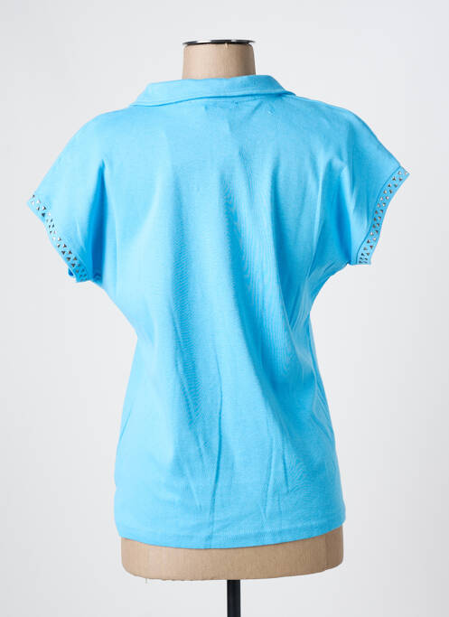 Polo albastru THE STYLE femeie