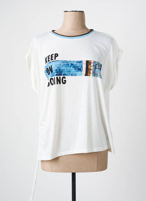 Tricou albastru PAZ TORRAS femeie