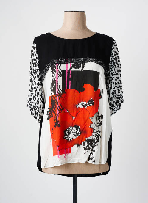 Tricou negru PAUSE CAFE femeie