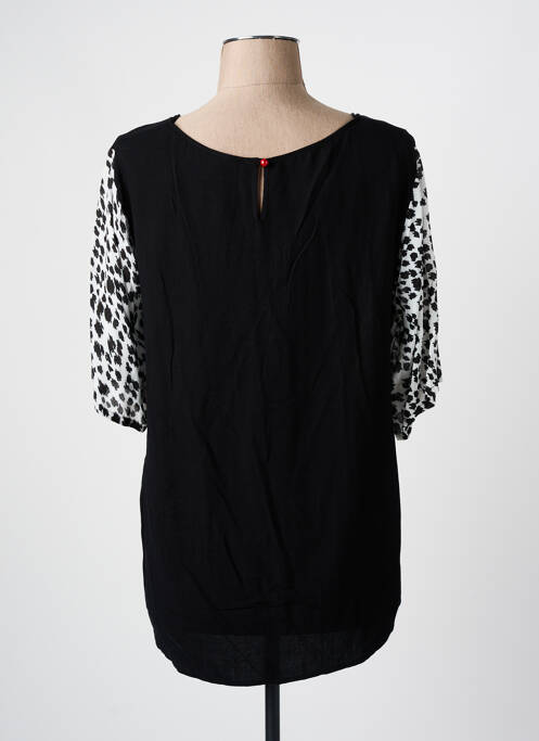 Tricou negru PAUSE CAFE femeie