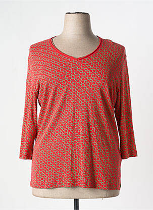 Tricou mâneci 3/4 mâneci 3/4 portocalie OLSEN femeie