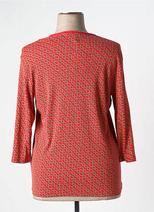 Tricou mâneci 3/4 mâneci 3/4 portocalie OLSEN femeie