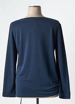 Tricou mâneci lungi mâneci lungi albastru JOY OF LIFE femeie