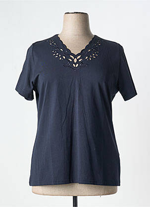 Tricou albastru FRANCE RIVOIRE femeie