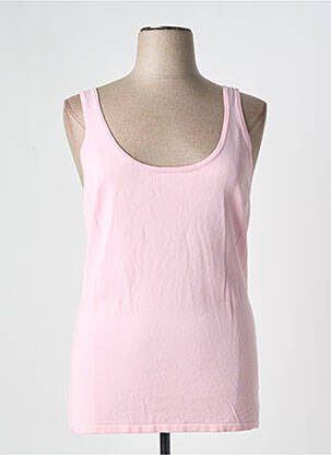 Pulover roz MARBLE femeie