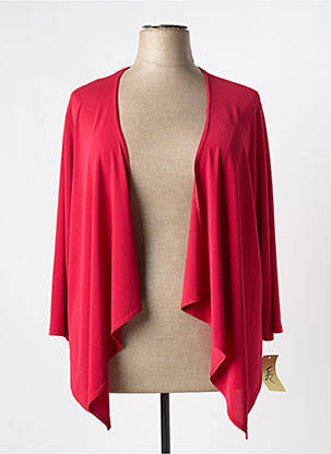 Vestă cu mâneci lungi roșu FRANCE RIVOIRE femeie