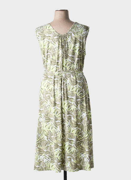 Rochie midi verde MARBLE femeie