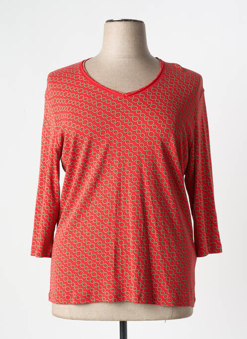 Tricou mâneci 3/4 mâneci 3/4 portocaliu OLSEN femme