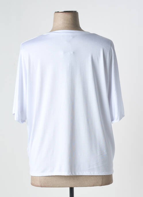 Tricou alb MARBLE femeie