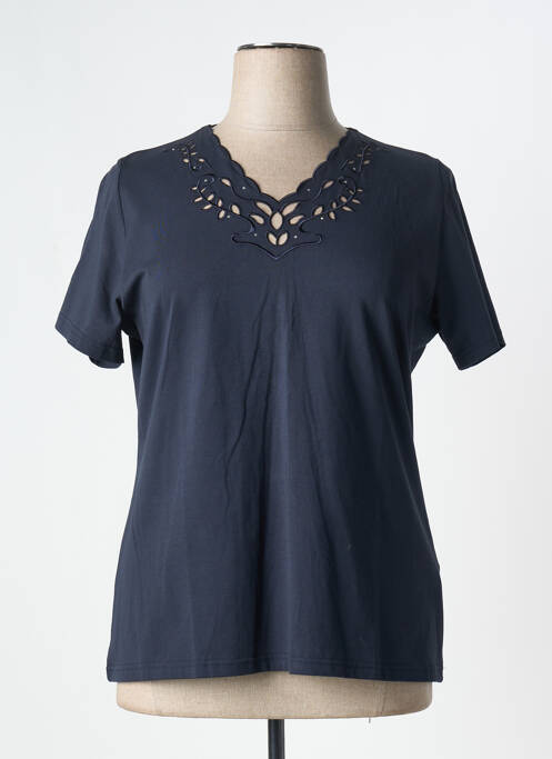 Tricou albastru FRANCE RIVOIRE femeie