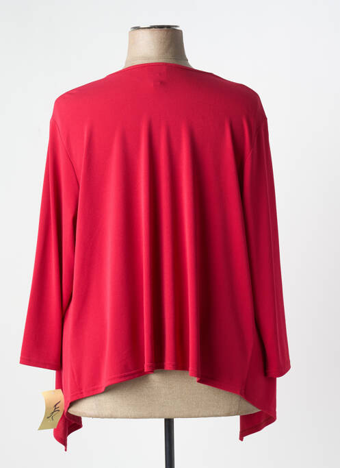 Vestă cu mâneci lungi roșu FRANCE RIVOIRE femeie