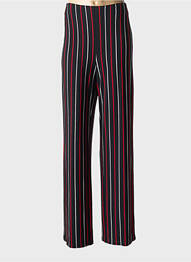 Pantalon drept elasticitate mărime normală negru FRANK LYMAN femeie
