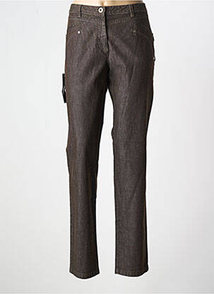 Pantalon drept maro PAZ TORRAS femeie