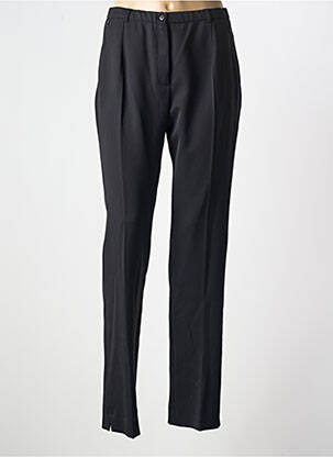 Pantalon slim talie elastică mărime normală negru FRANCE RIVOIRE femeie