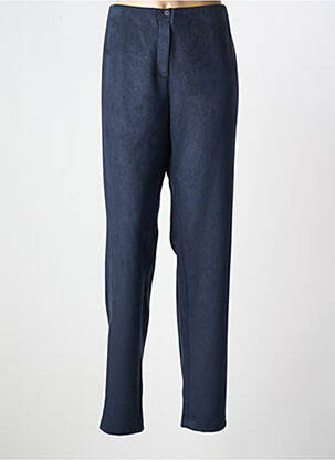 Pantalon drept albastru FRANCE RIVOIRE femeie