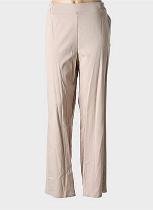 Pantalon drept elasticitate mărime normală bej GREGORY PAT femeie