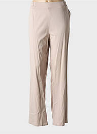 Pantalon drept elasticitate mărime normală bej GREGORY PAT femme