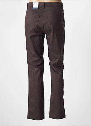 Pantalon drept elasticitate mărime normală maro FRANK WALDER femeie