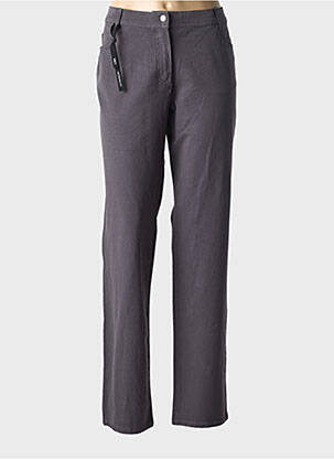 Pantalon drept elasticitate mărime normală gri OLSEN femeie