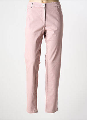 Pantalon drept roz PAZ TORRAS femeie