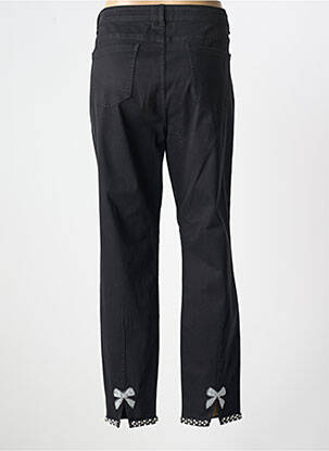 Pantalon drept elasticitate mărime normală negru FRANK LYMAN femeie