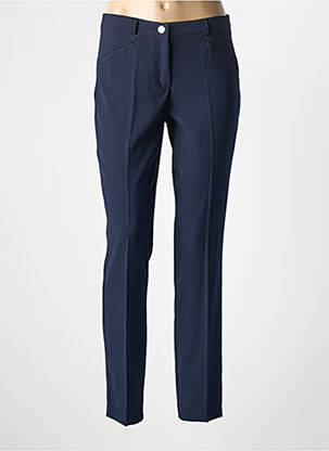 Pantalon slim albastru DIVAS femeie