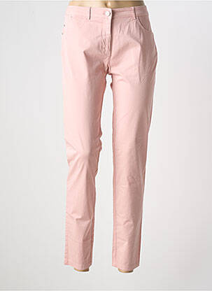 Pantalon slim roz ANDAMIO femeie