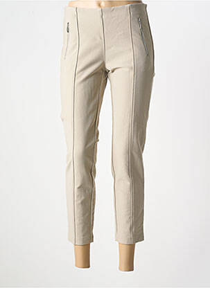 Pantalon 7/8 elasticitate mărime normală bej STARK femeie