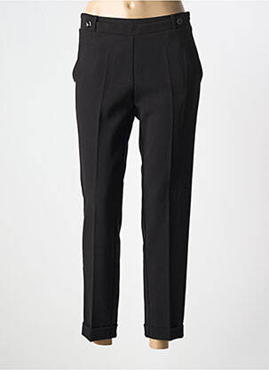 Pantalon 7/8 elasticitate mărime normală negru PAZ TORRAS femeie