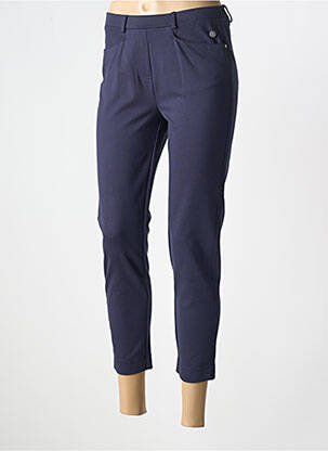Pantalon 7/8 elasticitate mărime normală albastru HAJO femeie