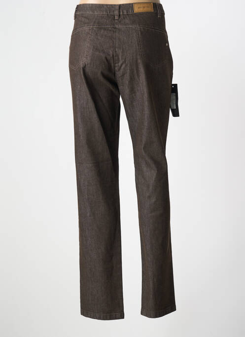 Pantalon drept maro PAZ TORRAS femeie